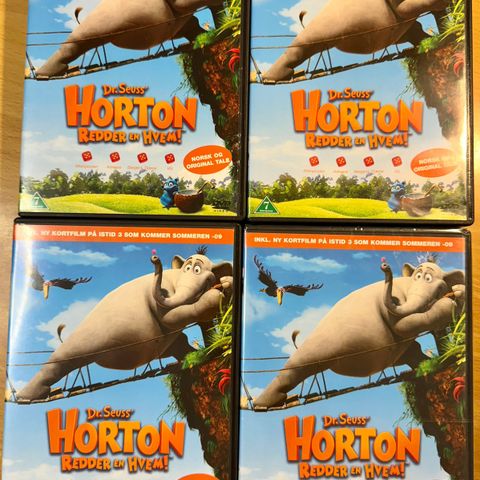 Horton redder en hvem! DVD-er