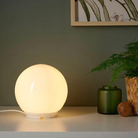 ØNSKES KJØPT! Fado-lampe i hvit fra Ikea (17cm)