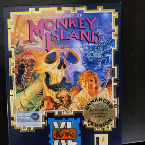 The Secret of Monkey Island Enhanced CD Kixx XL