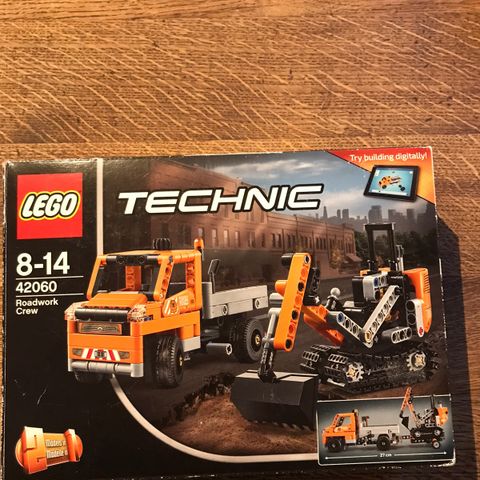 Lego Technic Veiarbeid, 2 modeller i 1