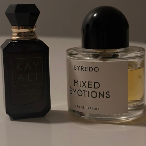 Byredo Mixed Emotions / Oudgasm Tobacco Oud