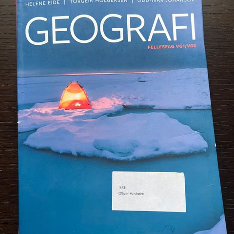 Geografi bok