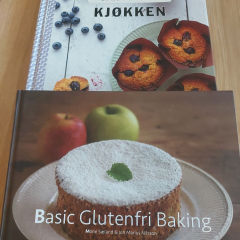 2 bøker om glutenfri baking