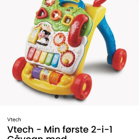 Vtech - Min første 2-i-1 Gåvogn med aktivitetsplate