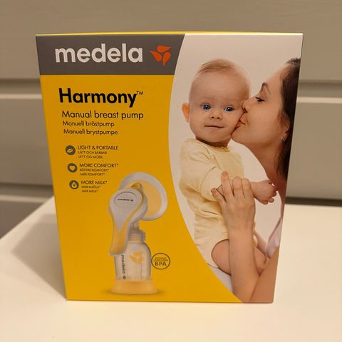 Ubrukt manuell brystpumpe fra Medela