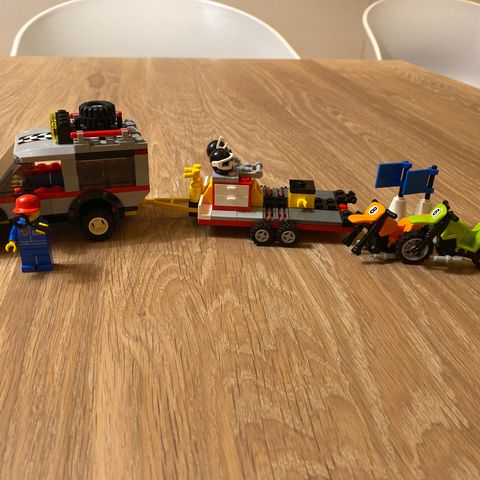 Lego City 4433 Crossykkel trailer