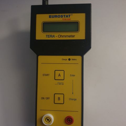 Megger/isolasjonstester  TOM600 Tera Ohmmeter i god stand  selges gunstig