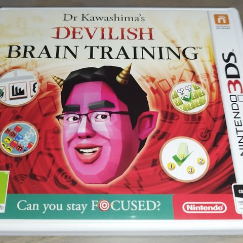 Dr. Kawashima's Devilish Brain Training 3DS