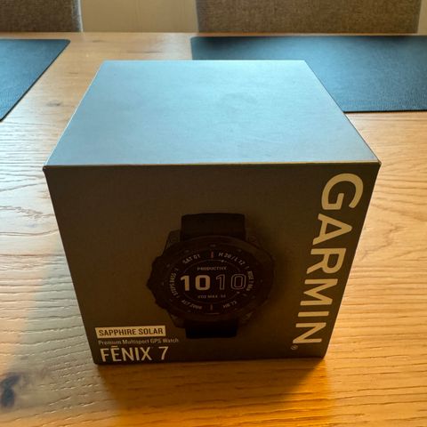 Garmin Fenix 7 Sapphire Solar 47mm