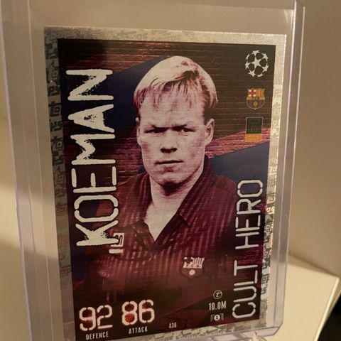 Koeman - Topps Cult Hero