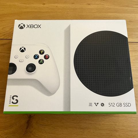 Xbox series S (skrudd av og på 1 gang)