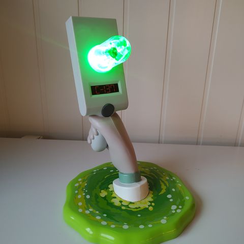 Rick and Morty lampe