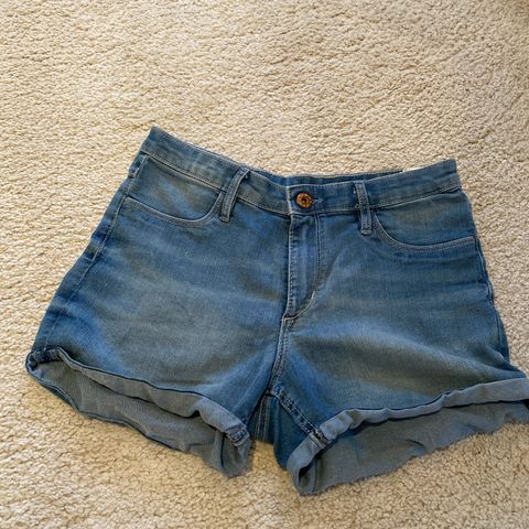 Kjempemyk dongerishorts /denimshorts str 158