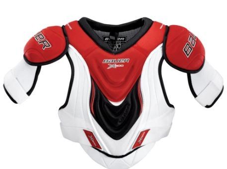 Bauer Vapor X800 skulderbeskyttelse Jr Large 140-150 cm