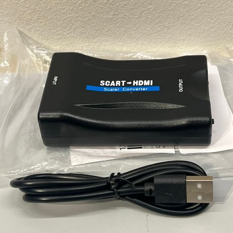 Scart til HDMI adapter