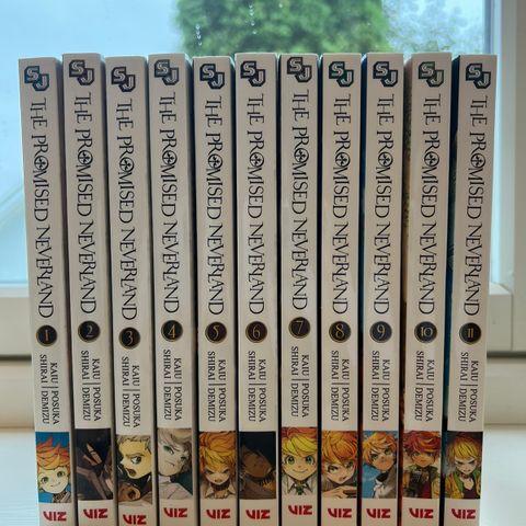 Manga - The promised neverland volum 1 - 3