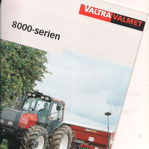 VALTRA VALMET traktorbrosjyre