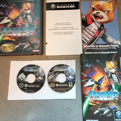 Gamecube : starfox assault