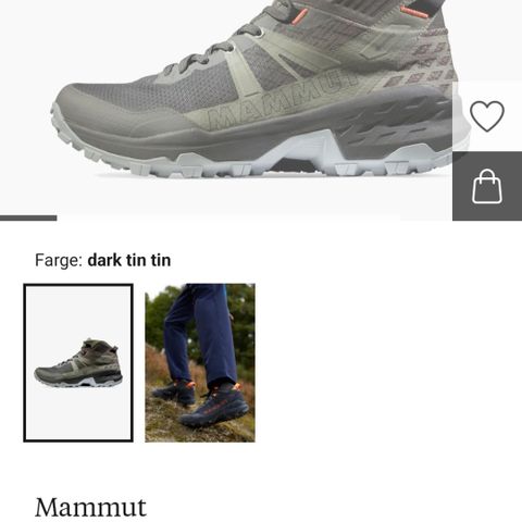 Mammut sertig mid GTX str 44