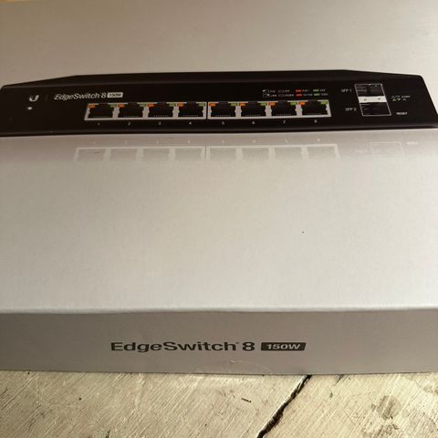 Edgeswitch 8 - 150W PoE