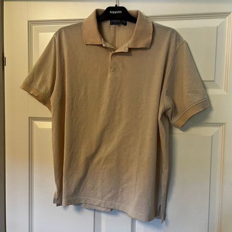 Vintage beige t-skjorte, strl M