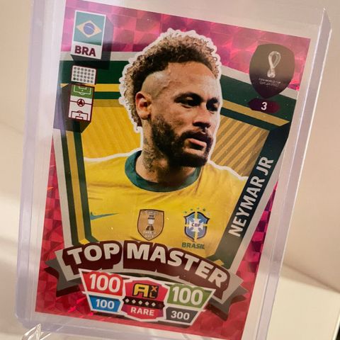 Neymar Jr - Panini World Cup 2022 Top Master