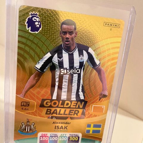 Alexander Isak - Panini Golden Baller