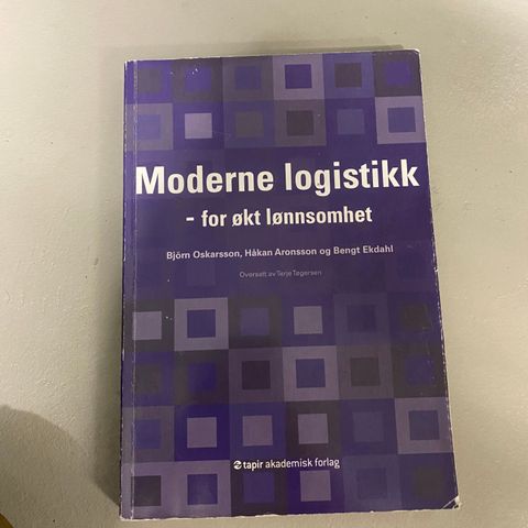 Moderne logistikk