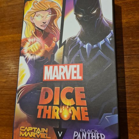 Marvel dice throne Captain Marvel v Black Panther