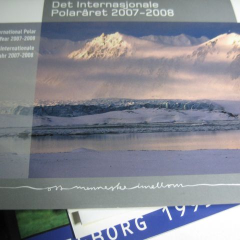 Miniark Polaråret 2007/08 postfrisk