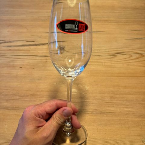 Riedel champagneglass