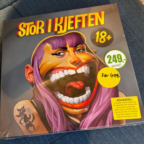 Stor i kjeften 18+