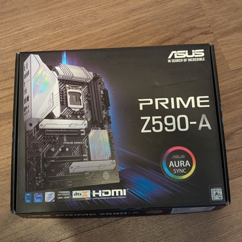 Asus Prime Z590-A inkl. 32gb DDR4 RAM