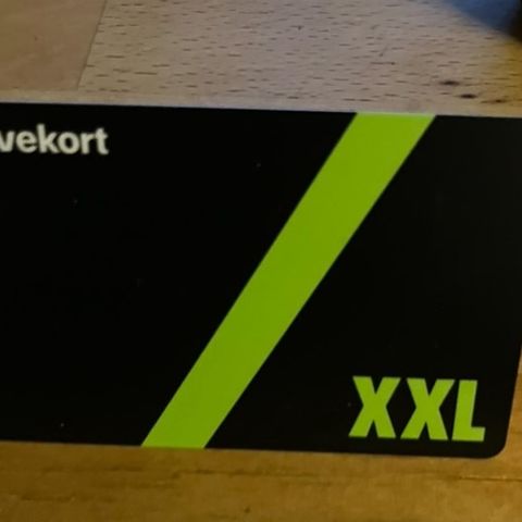 XXL gavekort selges