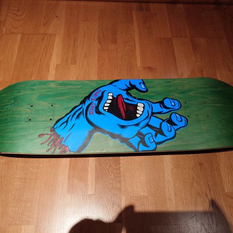 Santa Cruz skateboard.