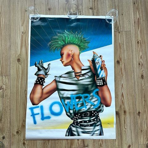 Flott plakat fra 1980-tallet