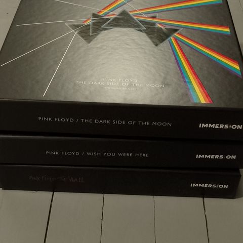 Pink Floyd Immersion Box sets