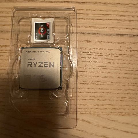 AMD Ryzen 5 3400G 3.7GHz (Uten Kjøler)