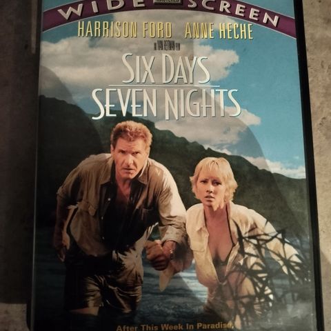 Six Days Seven Nights ( DVD) Harrison Ford - Anne Heche