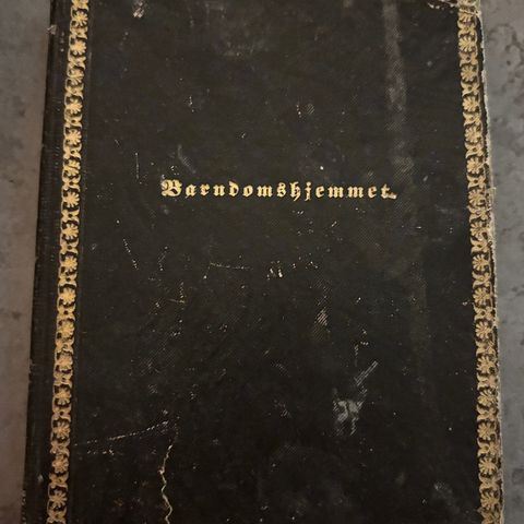 BARNDOMSHJEMMET - en bok for ungdommen fr 1847