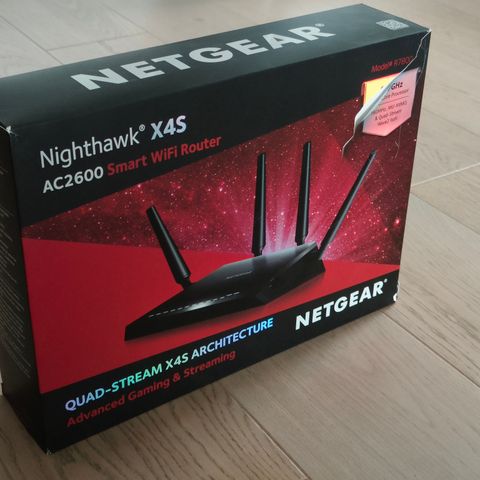 Netgear Nighthawk X4S R7800 - Pent brukt router