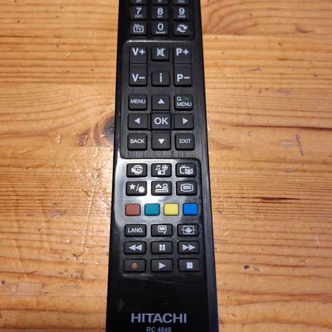 HITACHI TV Fjernkontroll  RC 4848