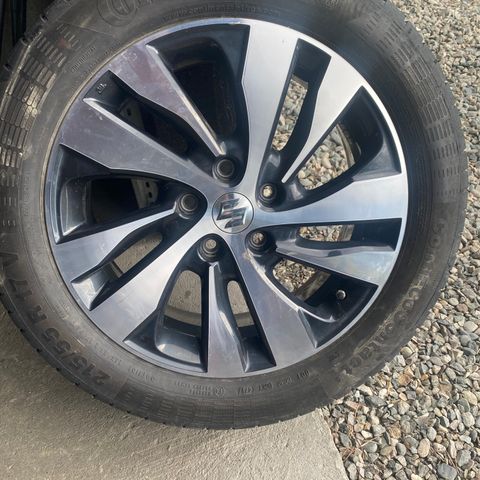 17" hjul til Suzuki SX4 Cross SUV 5x114,3 kr 2500 / bud