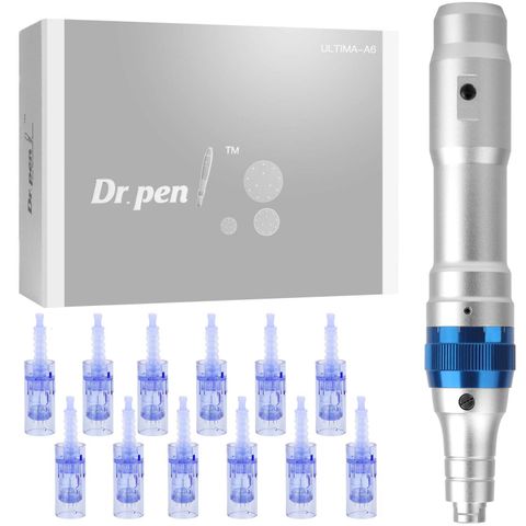 ✨️Ny   Dr pen a6  + masse  nåler +klinikkserum 240ml  verdt 7499kr