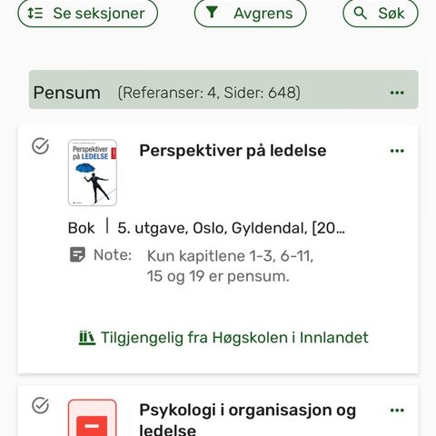 bøker til halvårsstudium i risiko, sårbarhet og beredskap