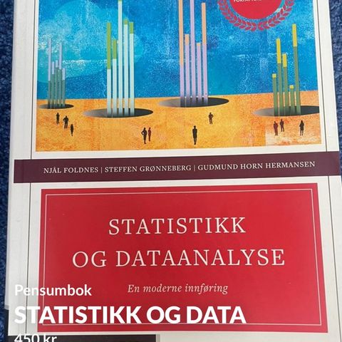 Statistikk og dataanalyse