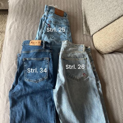 Jeans og Linbukser