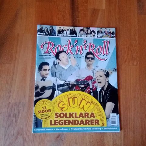 Rock*n Roll Magazine - Svensk Musikk blad fra 2013 til 2022 Selges