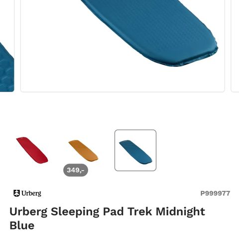 Urberg sleeping pad