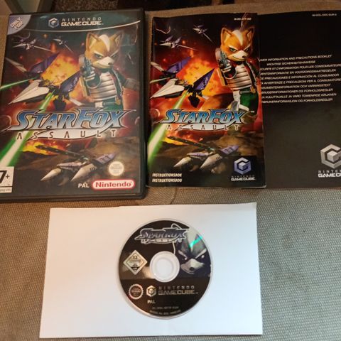 Gamecube : starfox assault